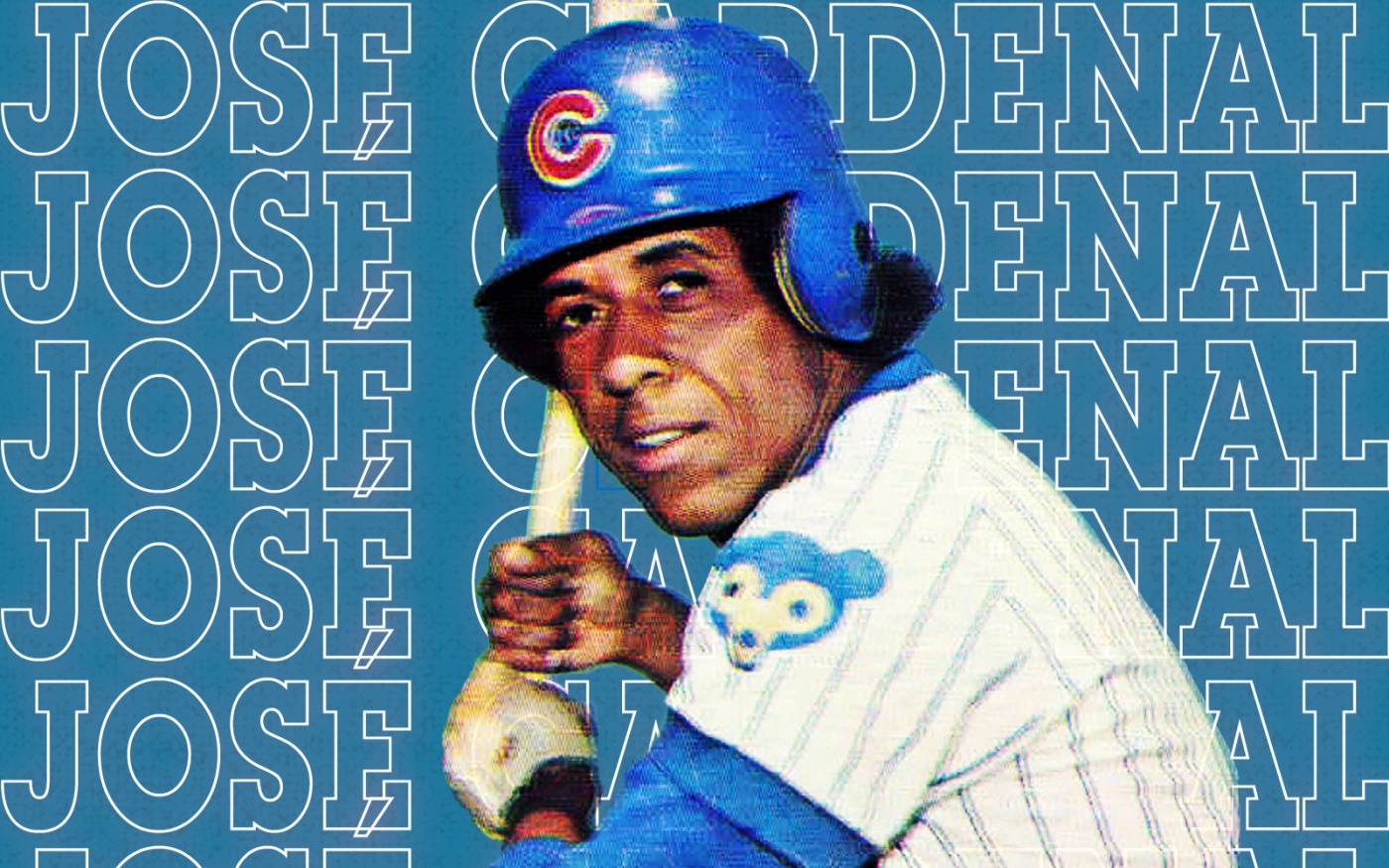 José Cardenal Chicago Cubs  Chicago cubs, Chicago cubs history